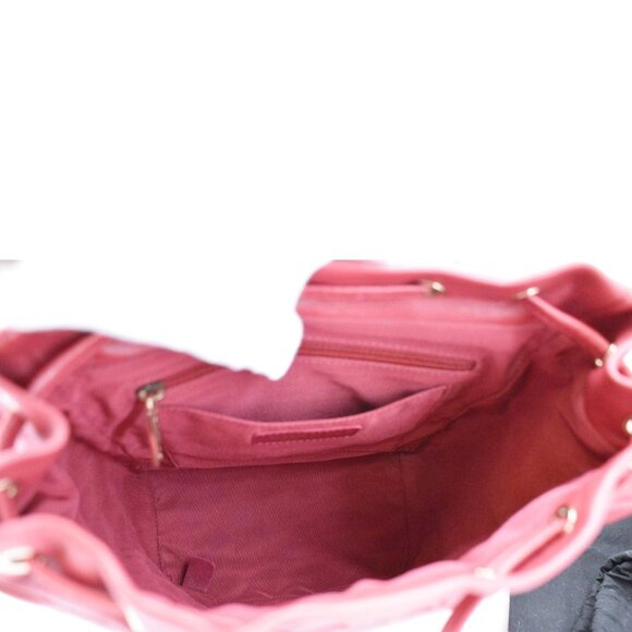 CHANEL Urban Spirit Quilted Leather Backpack Bag Red - Picture 11 of 13